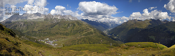 Berglandschaft am Arlberg  Tirol  Österreich