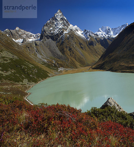 Bergsee in den Alpen