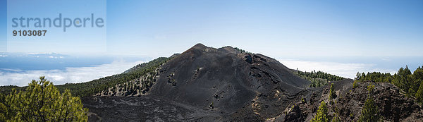 'Vulkan Duraznero  ''Ruta de los Volcanes''  Naturpark Cumbre Vieja  La Palma  Kanarische Inseln  Spanien'