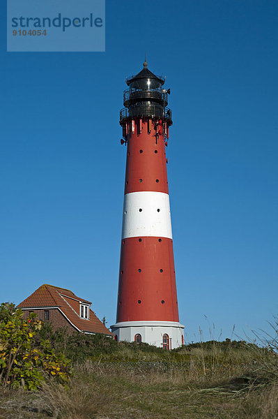 Leuchtturm Hörnum  Hörnum  Sylt  Nordfriesland  Schleswig-Holstein  Deutschland