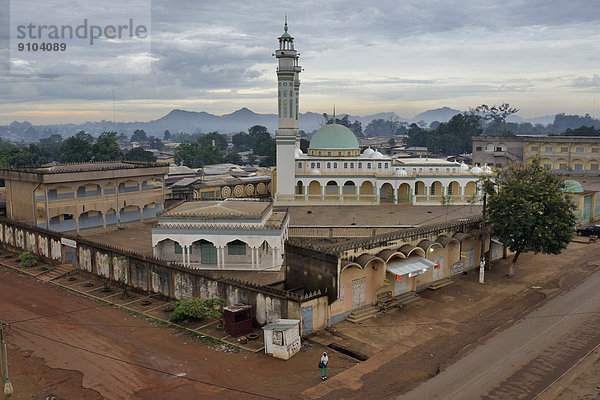 Moschee auf dem Gelände der franco-arabischen islamischen Schule  Ngaounderé  Provinz Adamaoua  Kamerun