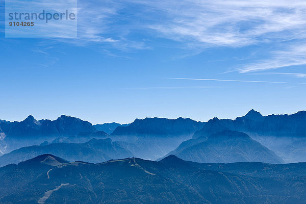 Bergzug  Karawanken  Karnische Alpen  Kärnten  Österreich