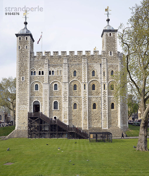 White Tower  Museum  Tower of London  UNESCO-Weltkulturerbe  London  England  Großbritannien