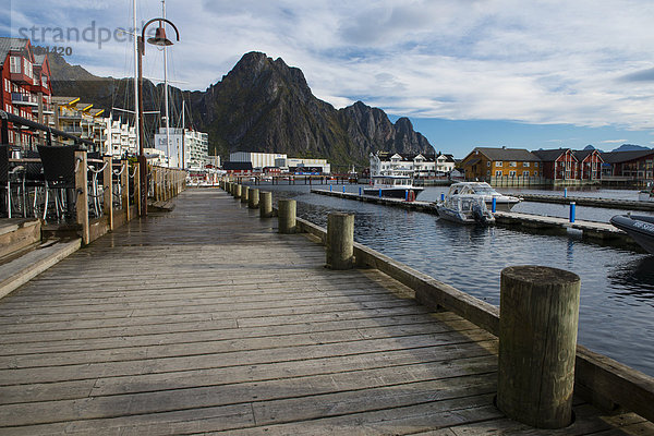 Hafen Norwegen Lofoten Svolvaer