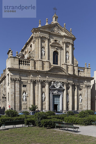 Barockkirche Santa Teresa alla Kalsa  La Kalsa  Palermo  Sizilien  Italien