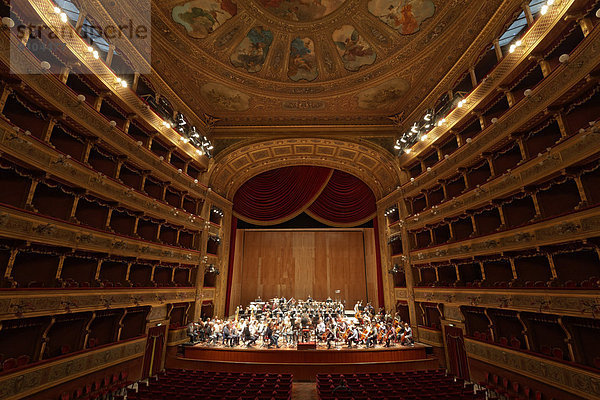 üben Italien Orchester Palermo Sizilien