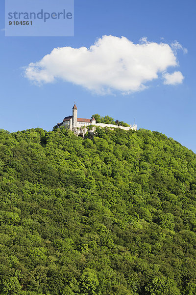 Burg Teck  bei Kirchheim  Schwäbische Alb  Baden-Württemberg  Deutschland