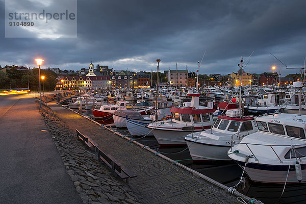 Hafen  Tórshavn  Insel Streymoy  Färöer-Inseln  Dänemark