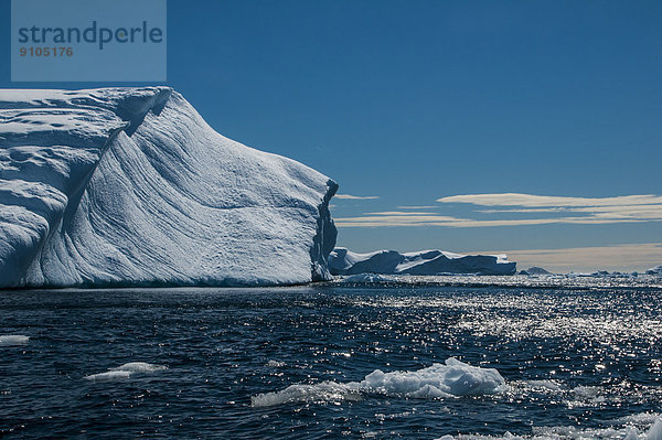 Riesige Eisberge  Cierva Cove  Chavdar Peninsula  Antarktis