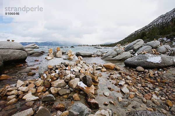 Rocky Beach  Lake Tahoe  Kalifornien  USA