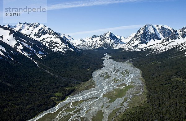 Luftbild  British Columbia  Kanada