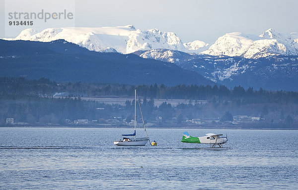 Hafen  Himmel  Comox Valley  Luftfahrzeug  Biber  British Columbia  Kanada  Vancouver Island