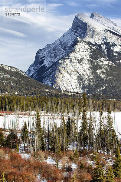 Banff Nationalpark  Mount Rundle  Alberta  Kanada