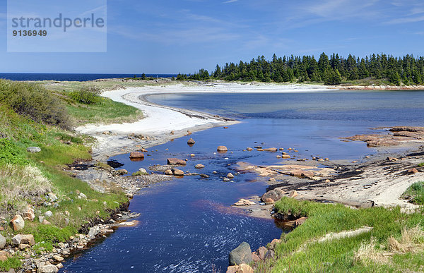 nahe  Strand  Küste  Kanada  Quebec