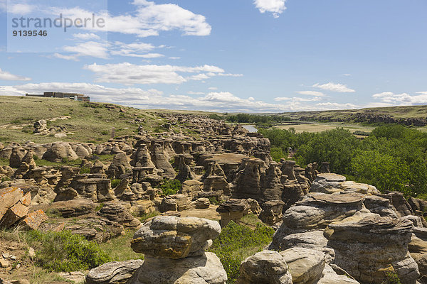 Writing on Stone Provincial Park  Alberta  Kanada