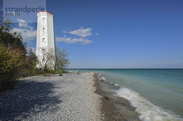 nahe  See  Leuchtturm  zeigen  Brighton  Kanada  Ontario