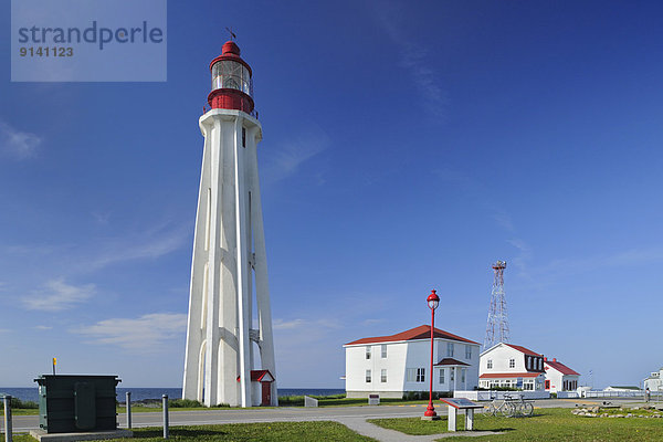 Geschichte  Leuchtturm  Kanada  Quebec