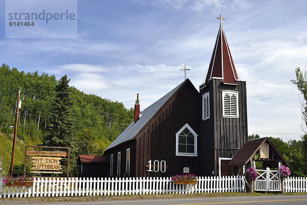 Fotografie  Querformat  Kirche  Entdeckung  100  Kanada  alt  Jahr