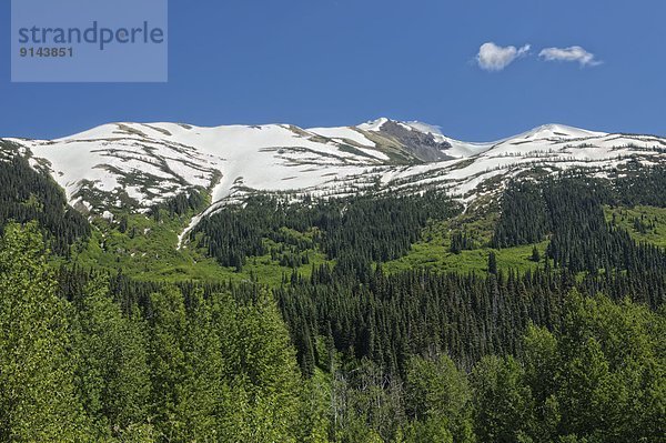 Berg  Küste  Bundesstraße  vorwärts  British Columbia  Kanada