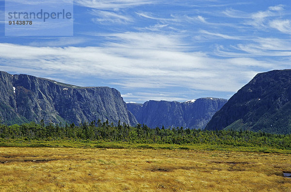 Nationalpark Berg Neufundland Kanada