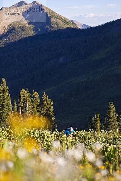 Berg  folgen  fahren  Teamgeist  Crested Butte