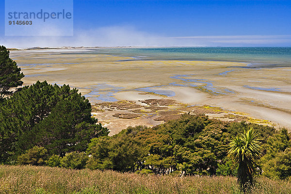 Abschied neuseeländische Südinsel Golden Bay Neuseeland