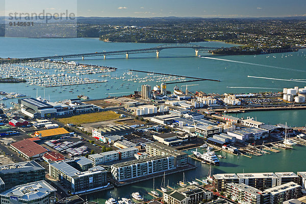 Hafen  Himmel  Großstadt  Turm  neuseeländische Nordinsel  Auckland  Innenstadt  Neuseeland  Waitemata