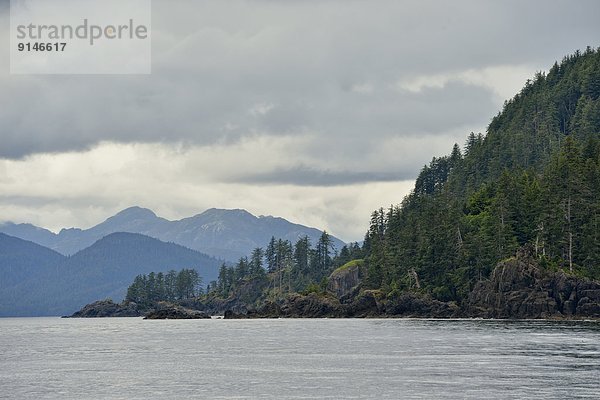 Insel  Geräusch  Königin  British Columbia  Kanada  Haida