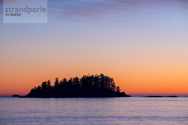 Strand  frontal  Insel  Tofino  British Columbia  British Columbia  Kanada