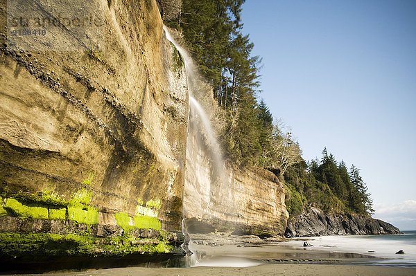Strand Wasserfall vorwärts Magie Ländliches Motiv ländliche Motive
