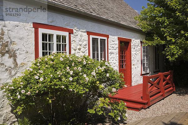 Lifestyle Idee französisch Wohnhaus Geschichte Nachbarschaft aufheben Lanaudière Kanada alt Quebec