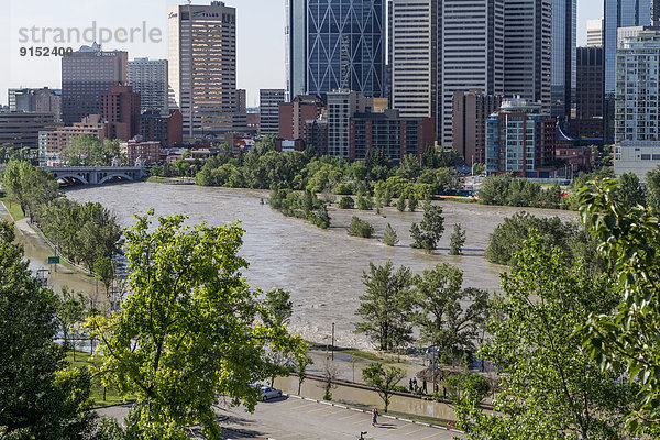 Denkmal  fahren  Fluss  überquellen  Insel  Unterricht  Konsequenz  Alberta  Calgary  Kanada