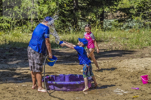 Wasser  Kampf  Erwachsener  British Columbia  Kanada