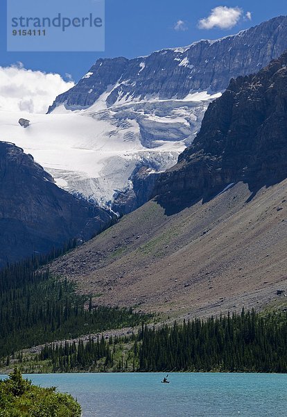 Kajak  Banff Nationalpark  Alberta  Kanada