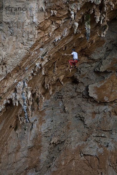 Richtung klettern Griechenland Kalymnos Kalkstein