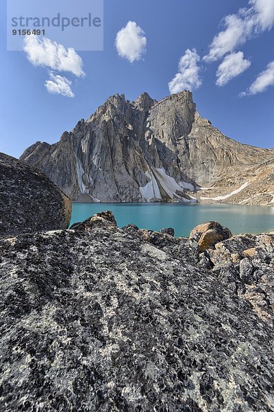 Berg  sitzend  Küste  See  Eis  Yukon