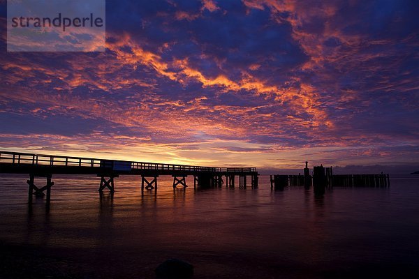 Sonnenuntergang  Sunshine Coast