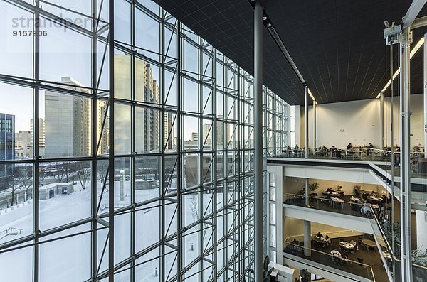 Architektur  innerhalb  Bibliotheksgebäude  Kanada  Manitoba  Winnipeg