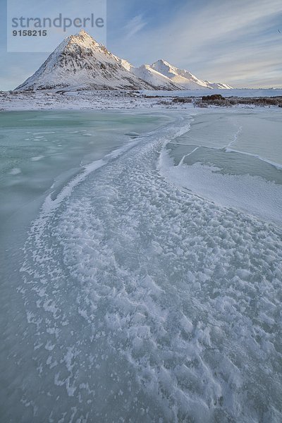 entfernt  Fluss  gefroren  Yukon