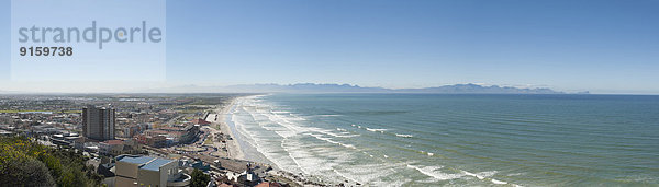 Muizenberg und False Bay  Kapstadt  Südafrika