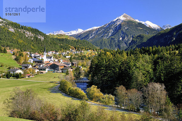 Ortsansicht Surava  Bezirk Albula  Kanton Graubünden  Schweiz