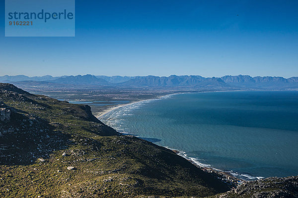 Luftaufnahme  Nordhoek Beach  Kaphalbinsel  Westkap  Republik Südafrika