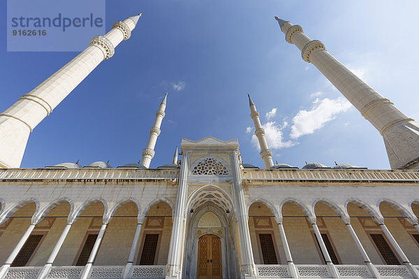 Sabanci-Zentralmoschee  Sabanc? Merkez Camii  größte Moschee der Türkei  Adana  Çukurova  Mittelmeerregion  Türkei