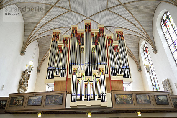 Rieger-Orgel  St.-Katharinen-Kirche  evangelische Hauptkirche  Frankfurt am Main  Hessen  Deutschland