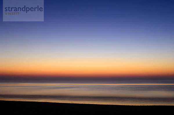 Abendrot  Nordsee  Texel  Niederlande