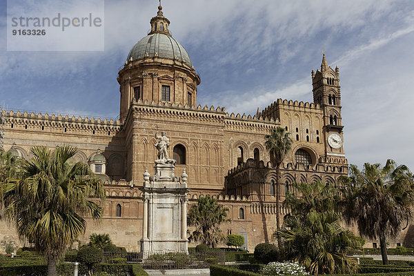 Kathedrale von Palermo oder Cattedrale Maria Santissima Assunta  Palermo  Provinz Palermo  Sizilien  Italien