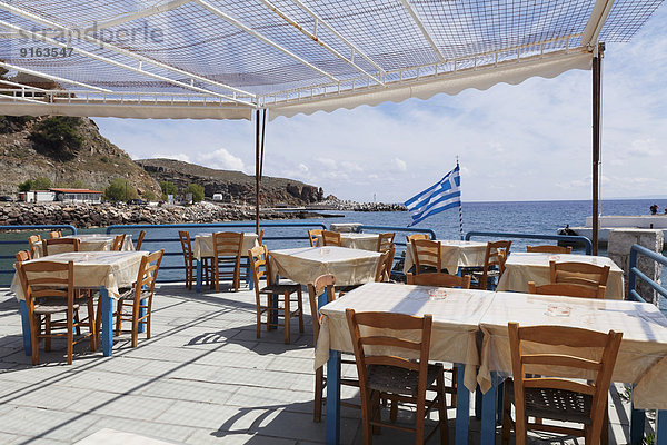 Hafen Restaurant Kreta Griechenland