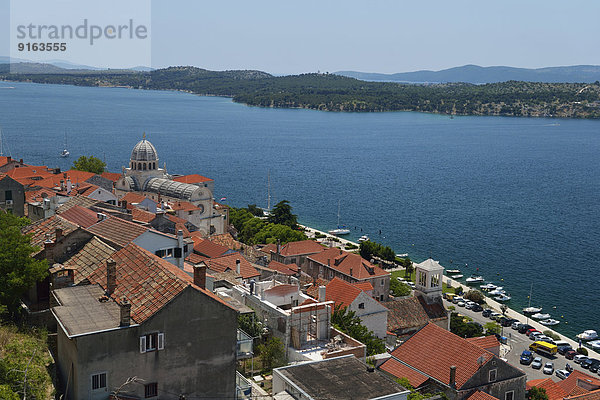 Kathedrale Ansicht Kroatien Dalmatien