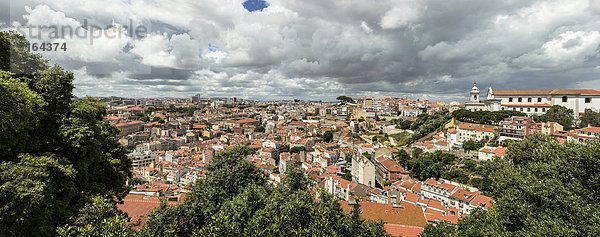 Lissabon Hauptstadt Ansicht Portugal