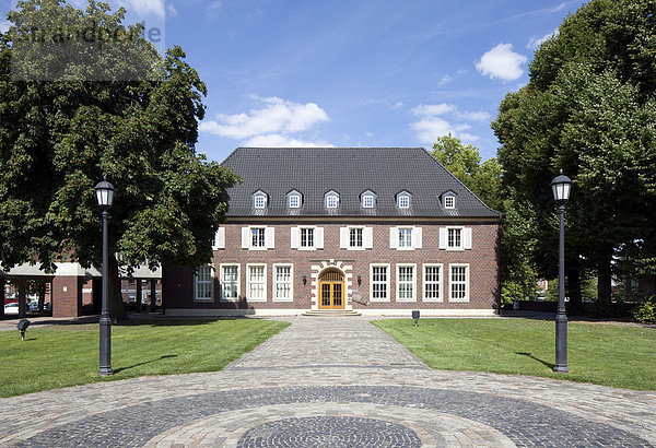 Schloss Ahaus  Vorburg  Amtsgericht  Ahaus  Münsterland  Nordrhein-Westfalen  Deutschland